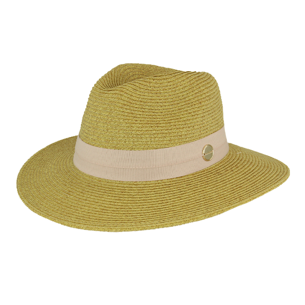 Sundaise Pippa Mid Brim Hat - Natural/Blush