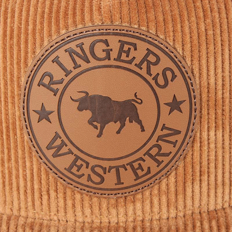 Ringers Western Signature Bull Corduroy Trucker Cap - Clay
