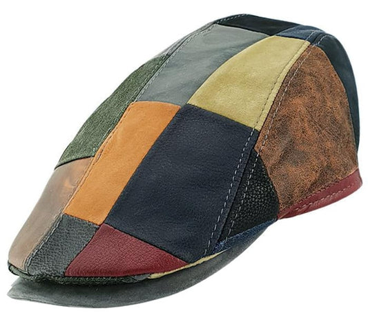 Drivers Patchwork Cap Made in Italy – Hats By The Hundred