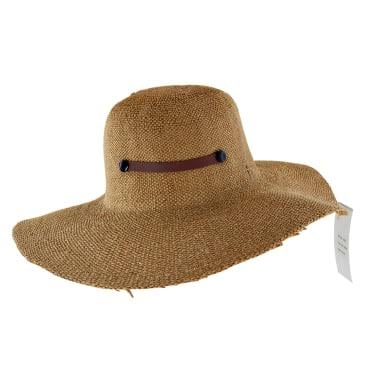 Summer Lovin' Rollable Raffia Sun Hat-Brown