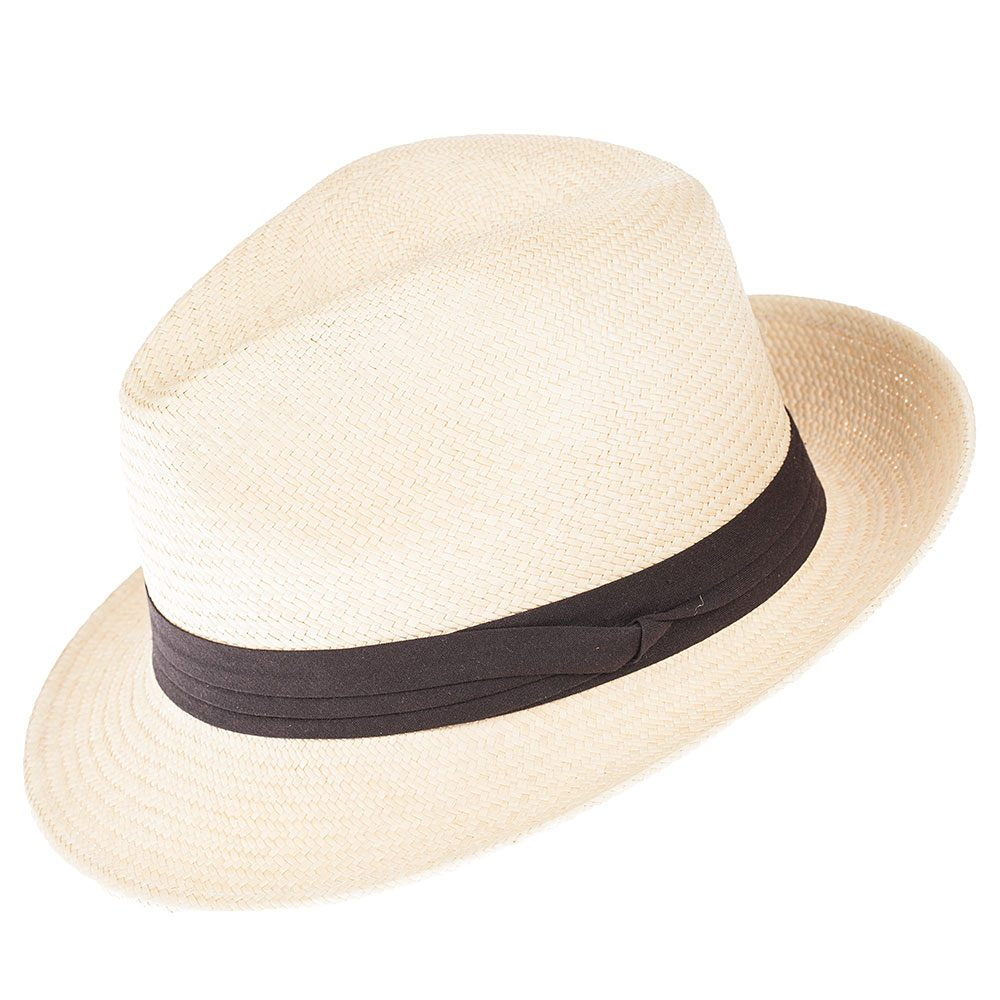 Melbourne Hats Summer Trilby Panama - Natural
