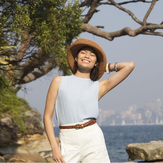 Stanton Suri Hat - Tan