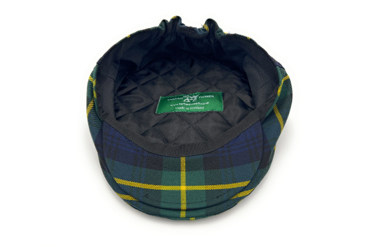 Linney Authentic Tartan Country Cap - Dress Gordon INSIDE 
