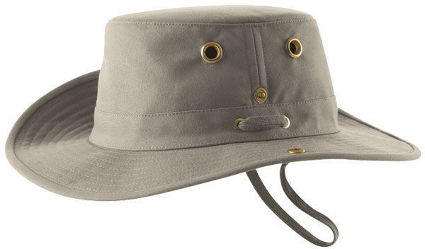 Tilley T3 Snap Up Brim - Khaki Grey – Hats By The Hundred
